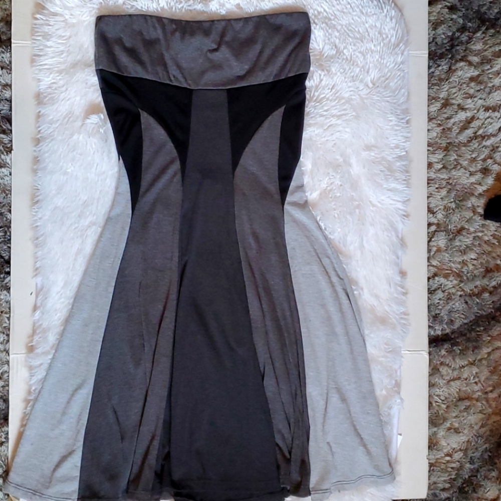 Ladies /Juniors Strapless short dress multi color